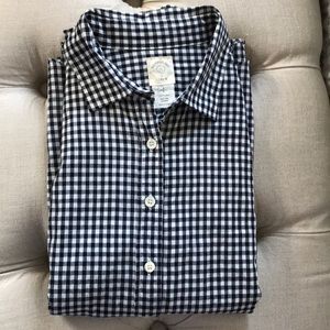 J. Crew gingham shirt